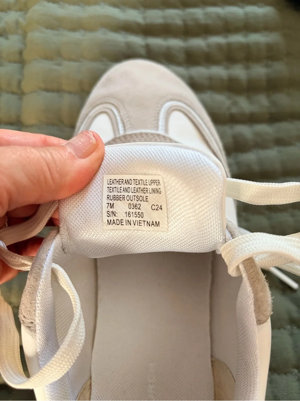 Women’s Cream and White Platform Sneakers - Designer-Inspired